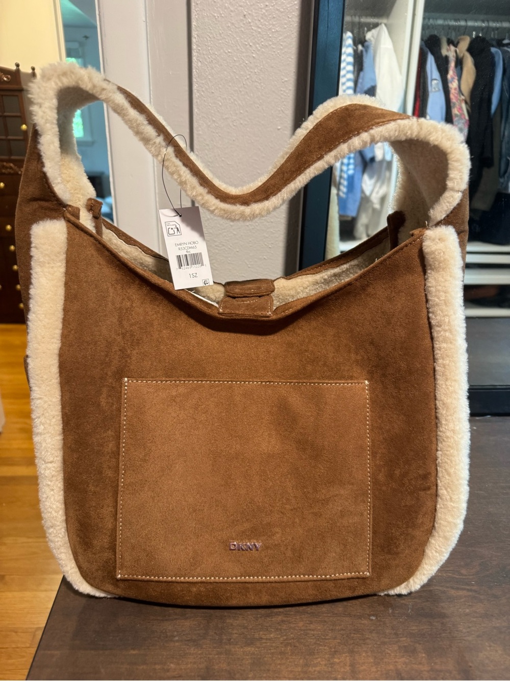 DKNY Sherpa Tote